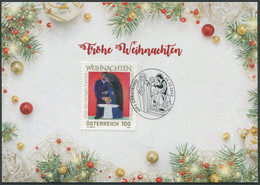 ÖSTERREICH / Karte Österreichische Post / Frohe Weihnachten 2022 - Covers & Documents