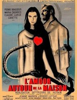 Carte Postale: L'amour Autour De La Maison (cinéma Affiche Film) Pierre Brasseur Maria Casares Illustration Hervé Morvan - Morvan