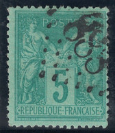 SAGE - N°75 - JOUR DE L'AN - LOSANGE GROS CHIFFRES 888. - 1876-1898 Sage (Type II)