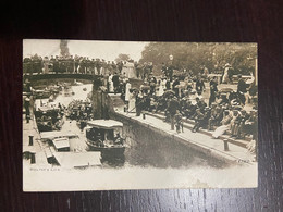 Manifestation Sportive Sur Les Bords De La Tamise Thames. ANIME. Boulter's Lock ETWD.Cachet London 1903 - River Thames