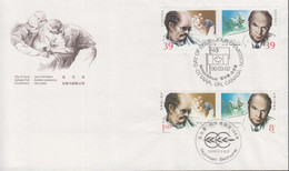 1990. CANADA. Norman Bethune Joint Issue With China In Pairs. FDC. - JF527580 - Brieven En Documenten