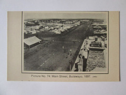 Zimbabwe-Bulawayo:Main Street 1897,picture 74 Unused Postcard - Zimbabwe