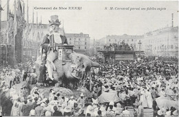 Carnaval De NICE XXXXI   - S.M. Carnaval Parmi Ses Fidèles Sujets    (Edition Giletta Nice) - Carnaval