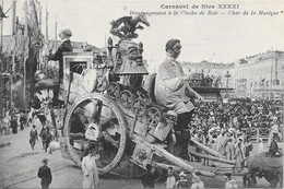 Carnaval De NICE XXXXI  - Déménagement à La Cloche De Bois - Char De La Musique  (Edition Giletta Nice) - Carnaval