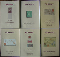 VENTES ROUMET  2003  6 Catalogues. - Auktionskataloge