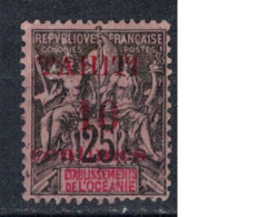 TAHITI    N°  YVERT  31 OBLITERE     ( OB    03/ 04 ) - Used Stamps