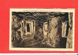 80 Les Grottes De NAOURS Cpa Les Piliers Des Chapelles 3 - Naours