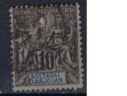 ANJOUAN     N°  YVERT  5   OBLITERE     ( OB    03/ 15  ) - Used Stamps