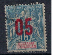 ANJOUAN     N°  YVERT  22   OBLITERE     ( OB    03/ 15  ) - Used Stamps