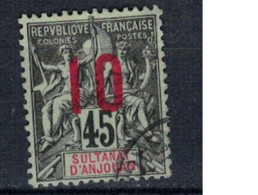 ANJOUAN     N°  YVERT  27   OBLITERE     ( OB    03/ 15  ) - Used Stamps