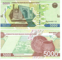 Uzbekistan - 5000 Sum 2021 UNC - Ouzbékistan