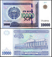 Uzbekistan 10000 Sum 2017, UNC - Ouzbékistan