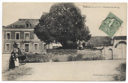 CPA 41 LOIR ET CHER  THEZEE Château Du Bourg - Andere & Zonder Classificatie