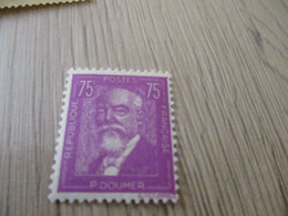 TP France Sans Charnière   N° 292 Paul Doumer - Unused Stamps