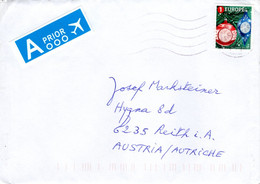 Auslands - Brief Von 9000 Gent Mit Marke 1 Europe 2022 - Storia Postale