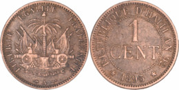 Haiti - 1895 - 1 Centime - Atelier De Paris (A) - 12-137 - Haiti