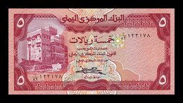 Yemen 5 Rials 1981-1991 Pick 17b SC- AUNC - Yémen