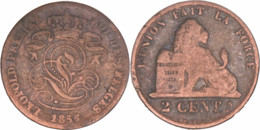 Belgique - 1856 - 2 CENTIMES - Leopold 1er - 12-138 - 2 Cent