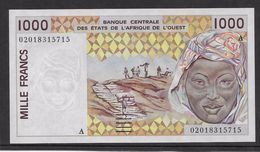 Côte D'Ivoire - 1000 Francs - 1991/2003 Pick N°111Ak - Neuf - Costa D'Avorio