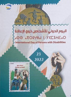 ALGERIA ALGERIE 2022 - Leaflet - Int. Day Of Persons With Disabilities - Handisport Disabled - Handicap Wheelchair - Handisport