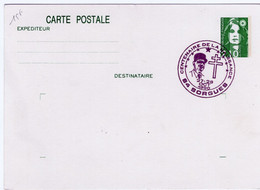 Entier Postal  N° 2622 (2,10 BRIAT) Gal DE GAULLE  SORGUES 1990 - Enveloppes Repiquages (avant 1995)