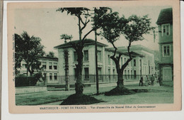 CPA-FORT DE FRANCE VUE D ENSEMBLE DU NOUVEL HOTEL DU GOUVERNEMENT  CIRCULEE .1930 - Fort De France