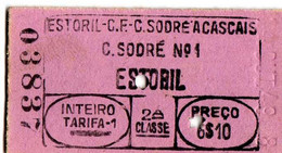 PORTUGAL --C.SODRE -ESTORIL - Europa