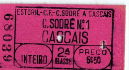 PORTUGAL --C.SODRE -CASCAIS - Europe