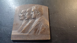 BELGIQUE, Médaille Bronze, 1930, Gérard Devreese. 20e Anniversaire Du Journal Satirique "Pourquoi Pas ?". Rare - Souvenirs