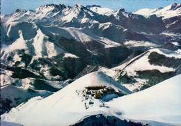 NOTRE-DAME DE LA SALETTE   ( ISERE )   VUE AERIENNE - Luoghi Santi