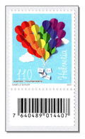 Switzerland 2022 - (2022/2) Mariage Für All, Ehe Für Alle, Mariage Pour Tous, Matrimonio Per Tutti MNH ** Barecode - Unused Stamps