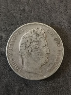 5 FRANCS ARGENT LOUIS PHILIPPE I 1832 L BAYONNE DOMARD 2è RETOUCHE 566 933 EX. FRANCE / SILVER - 5 Francs