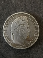 5 FRANCS ARGENT LOUIS PHILIPPE I 1832 H LA ROCHELLE DOMARD 2è RETOUCHE 899 468 EX. FRANCE / SILVER - 5 Francs