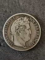 5 FRANCS ARGENT LOUIS PHILIPPE I 1839 BB STRASBOURG DOMARD 2è RETOUCHE 1 063 406 EX. FRANCE / SILVER - 5 Francs