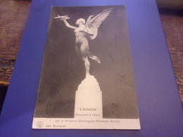 ♥️ Bertrand Boutée, René (Maubeuge 1877 - ? 1950) L AVIATION PAR LE SCULPTEUR MAUBEUGEOIS EDIT HAUTMONT - Maubeuge