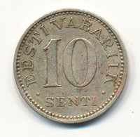 ESTONIA - 10 Senti 1931. (EST010) - Estonie