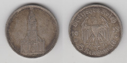 5 REICHSMARK 1935 A - EGLISE DE POSTDAM (ARGENT) - 5 Reichsmark