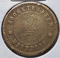 BELGIQUE HOOGSTRAETEN MERXPLAS 2 CENTIMES LAITON DEPUIS 1886 (HOOGSTRATEN) COLONIES AGRICOLES DE BIENFAISANCE - 2 Cent