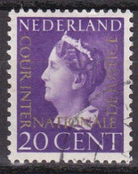 Nederland 1947, Gestempeld USED, NVPH D23, Cour Internationale De Justice - Dienstzegels