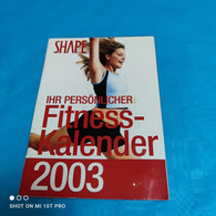 Ihr Persönlicher Fitness Kalender 2003 - Calendari