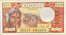 Djibouti 1.000 Francs, P-37a (1979) - UNC - RARE - Djibouti