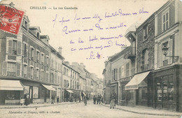 SEINE ET MARNE   CHELLES  Rue Gambétta - Chelles