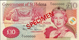 St. Helena 10 Pounds, P-12s (2012) - UNC - SPECIMEN - Sint-Helena