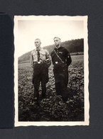 S5223-GERMAN EMPIRE-Third Reich.MILITARY NAZI SMALL REAL PHOTO HITLER JUGEND.WWII.DEUTSCHES REICH. - 1939-45