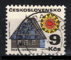 Tchécoslovaquie 1971 Mi 1991 (Yv 1838), Obliteré, Varieté - Position 72/2 - Varietà & Curiosità