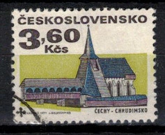 Tchécoslovaquie 1971 Mi 1989 (Yv 1835), Obliteré, Varieté - Position 9/2 - Abarten Und Kuriositäten