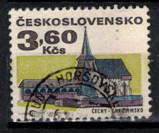 Tchécoslovaquie 1971 Mi 1989 (Yv 1835), Obliteré, Varieté - Position 13/2 - Variétés Et Curiosités