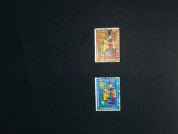 Timbre Nations Unies Y/T N°96 Et 97 - Used Stamps