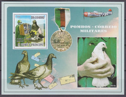 2009 Sao Tome And Principe 4119/B703 Birds - Doves 10,00 € - Kolibries