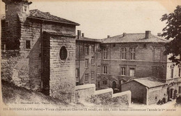 ROUSSILLON    ( ISERE )     VIEUX CHATEAU  DE CHARLES IX . . . - Roussillon